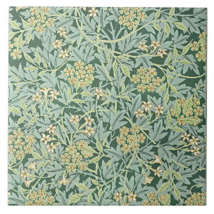 Carreau Jasmine, motif de William Morris,