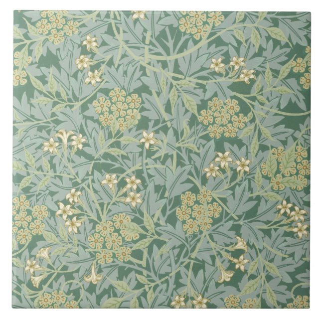 Carreau Jasmine (par William Morris) (Devant)