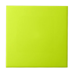 Carreau Jaune Chartreuse uni