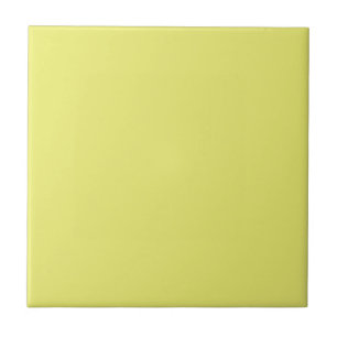 Carreau Jaune Citron Clair Uni