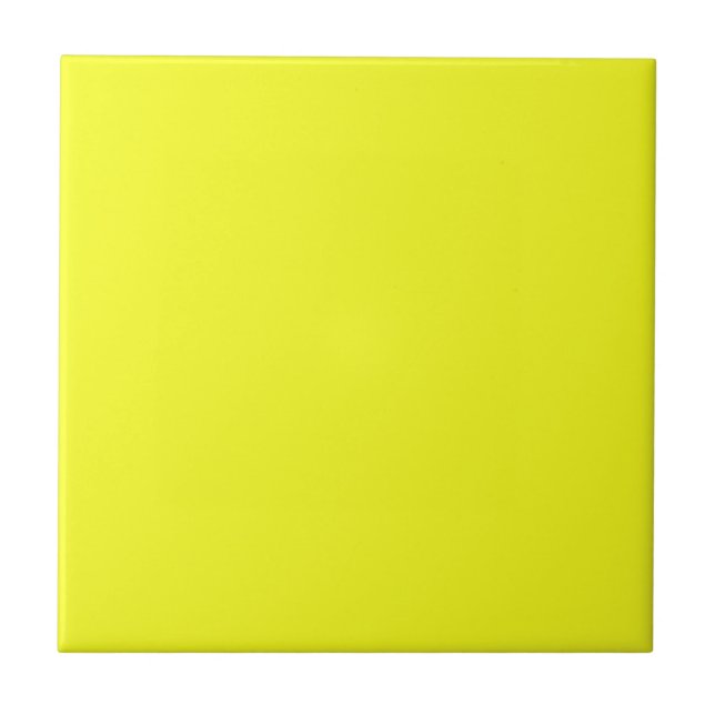 Carreau Jaune Correspondances Fractal Motif 3 : Carrelage  (Devant)