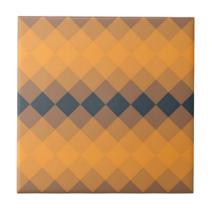 Carreau Jaune, géométrique, vivante, abstraite motif tenda