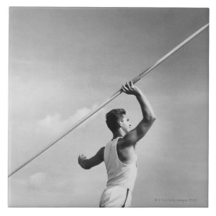 Carreau Javelot de lancement d'homme