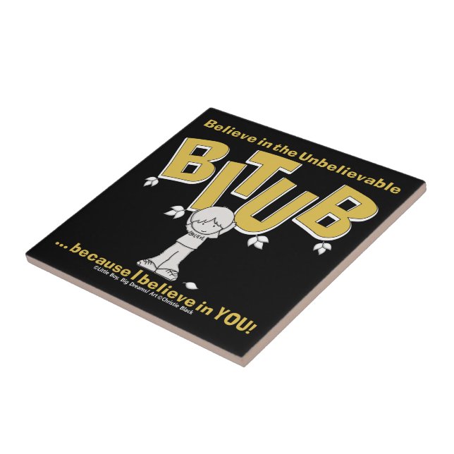 Carreau Je crois en VOUS ! (Côté)