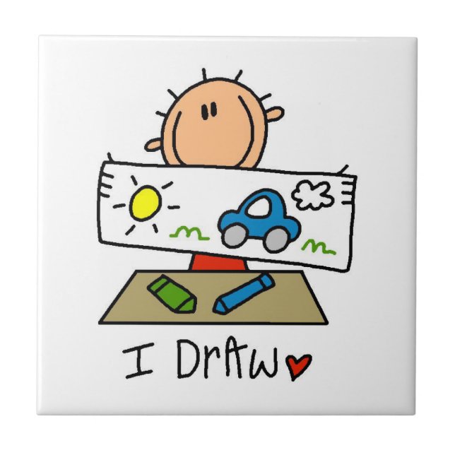 Carreau Je dessine (Devant)