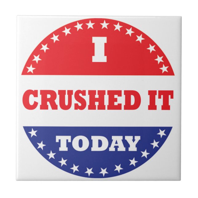 Carreau Je L'Ai Écrasé Aujourd'Hui (Devant)