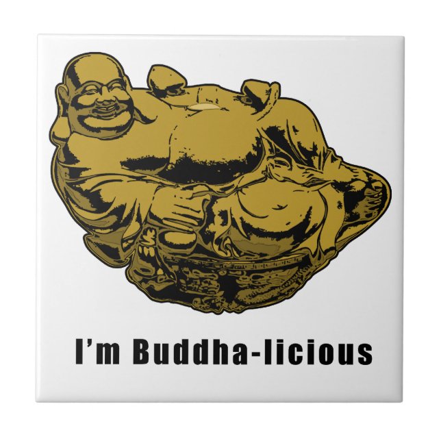 Carreau Je suis licieux de Bouddha (Devant)