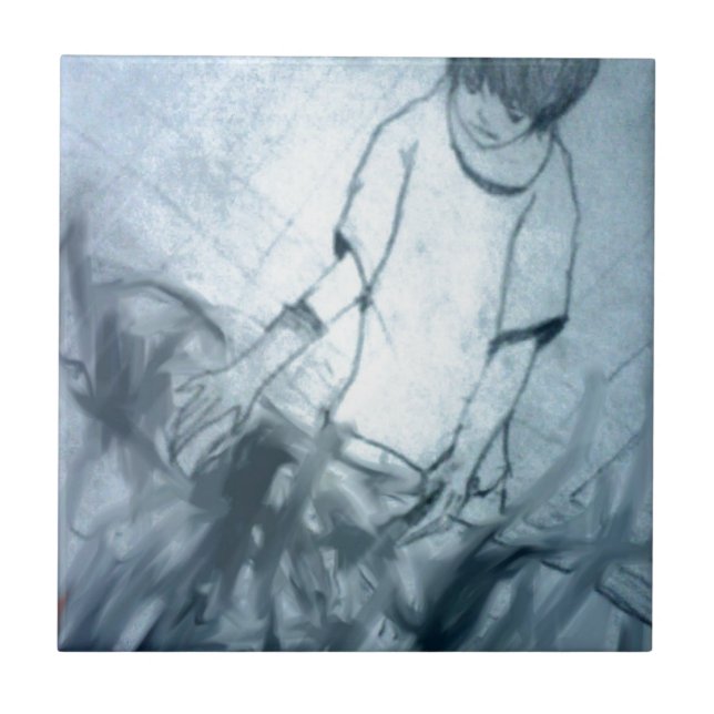 Carreau Je suis un rêveur manga anime (Devant)