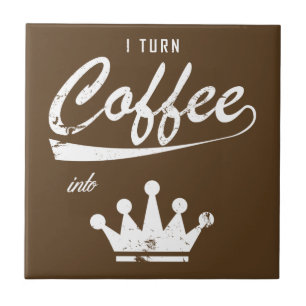 Carreau Je transforme le café en KOM