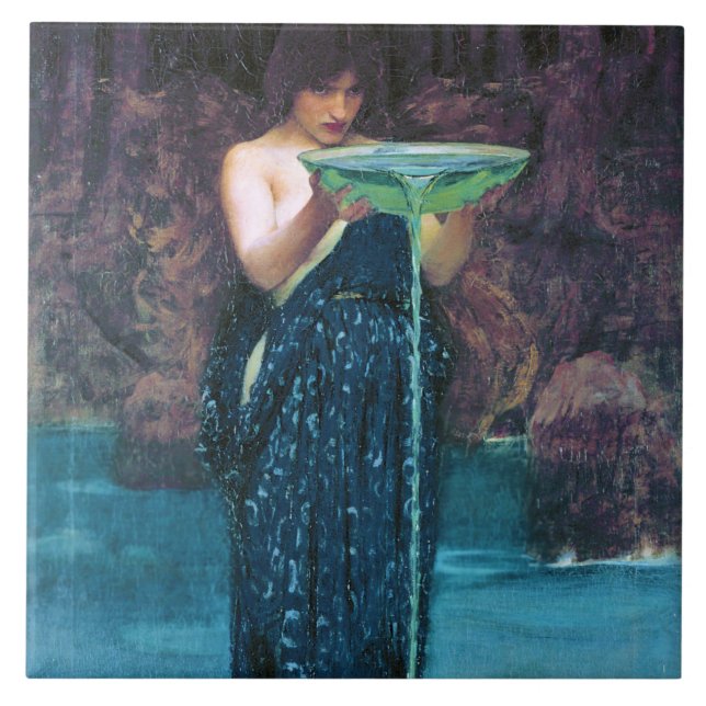 Carreau Jealous Circe, John William Waterhouse (Devant)