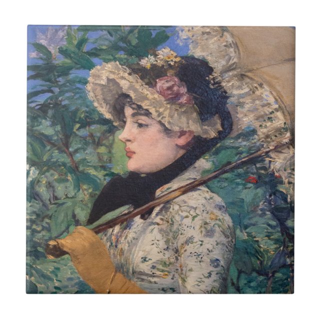 Carreau Jeanne (Printemps) Par Édouard Manet (Devant)