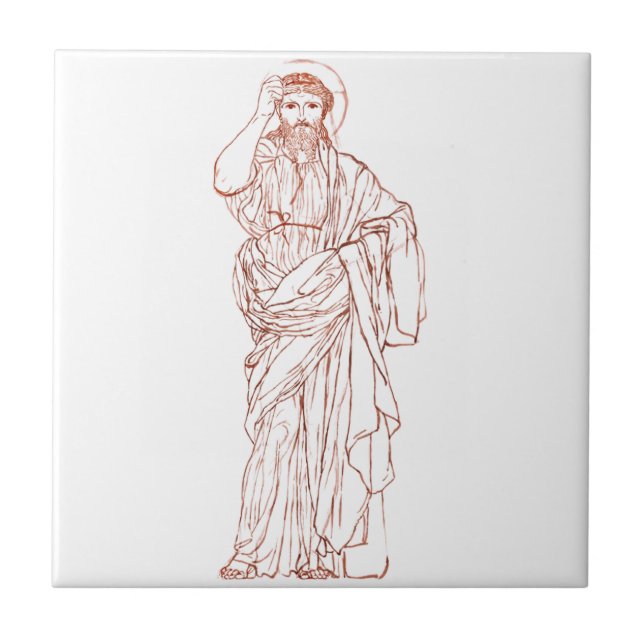 Carreau Jésus-Christ de Nazareth Fils de Dieu (Devant)