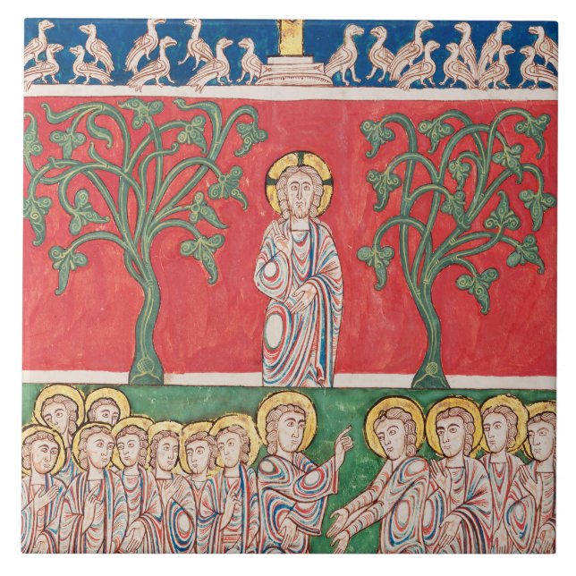 Carreau Jésus-Christ et les 12 Apôtres (Devant)