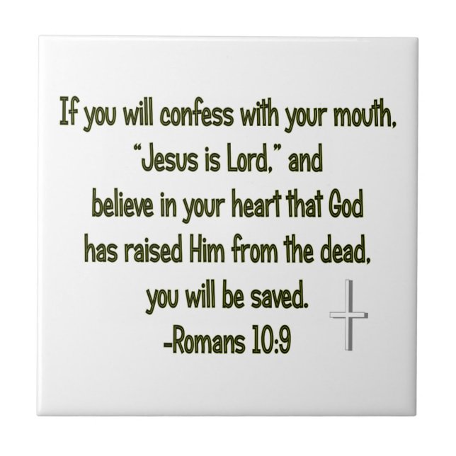 Carreau Jésus est le Seigneur (Devant)