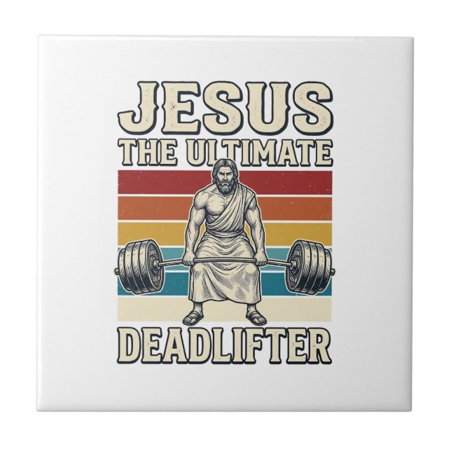 Carreau Jésus Le Levreur De Poids Ultime Design Vectoriel  (Devant)