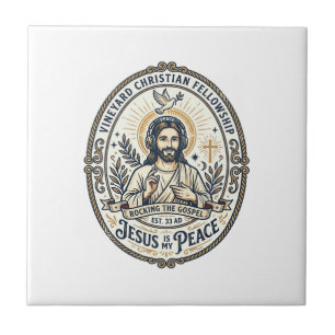 Carreau Jesus Lo Fi Rythmes D'étude Tee Graphique Esthétiq