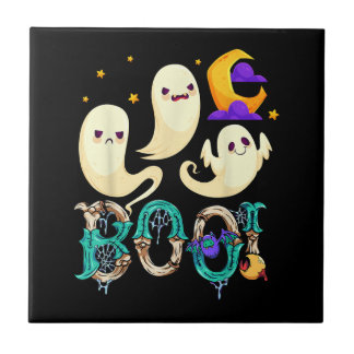Carreau Jeu Halloween Squelette Effrayant Joueur Garçons E