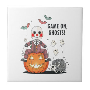 Carreau Jeu sur Halloween des fantômes