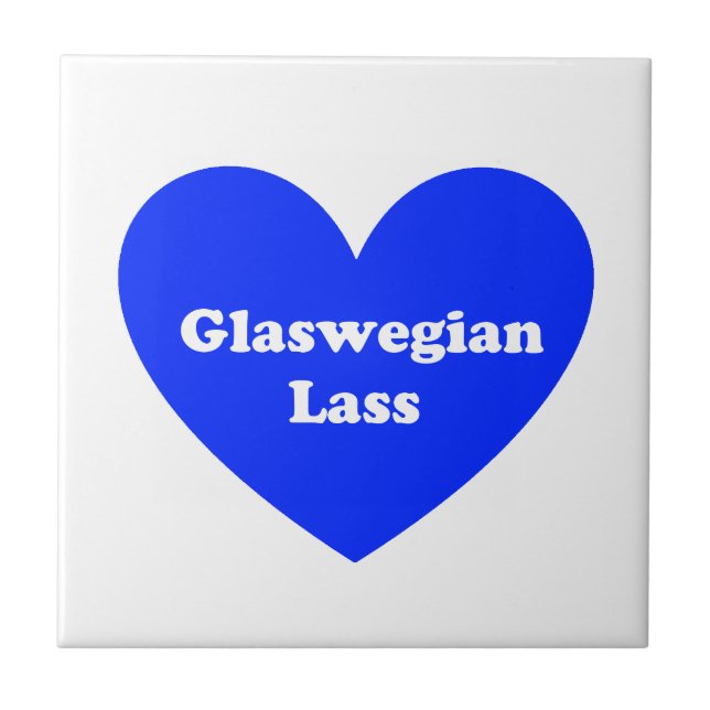 Carreau Jeune fille de Glaswegian (Devant)
