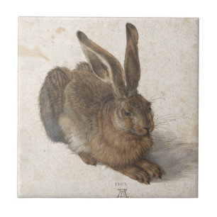 Carreau Jeunes lièvres par Albrecht Durer