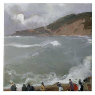 Carreau Joaquin Sorolla - Breakwater, San Sebastian