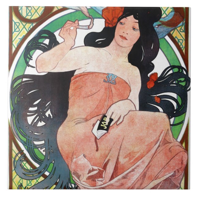 Carreau JOB, Mucha (Devant)