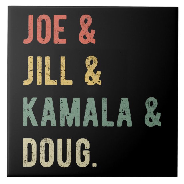 Carreau Joe & Jill & Kamala & Doug I (Devant)