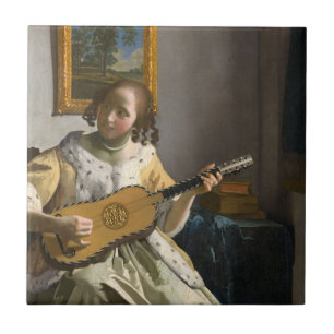 Carreau Johannes Vermeer - Guitare
