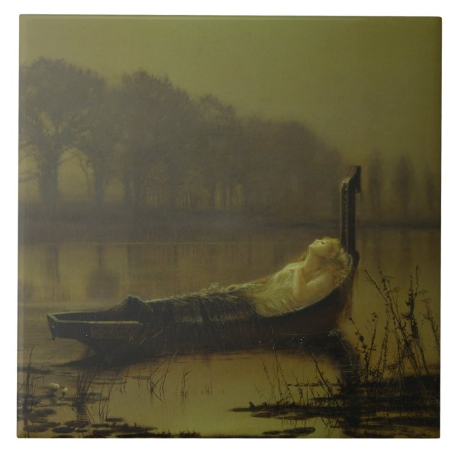 Carreau John Atkinson Grimshaw - La Dame de Shalott (Devant)