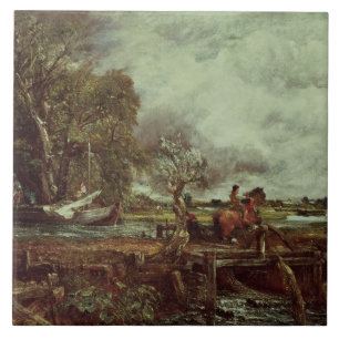 Carreau John Constable   le cheval de saut, c.1825 (huile
