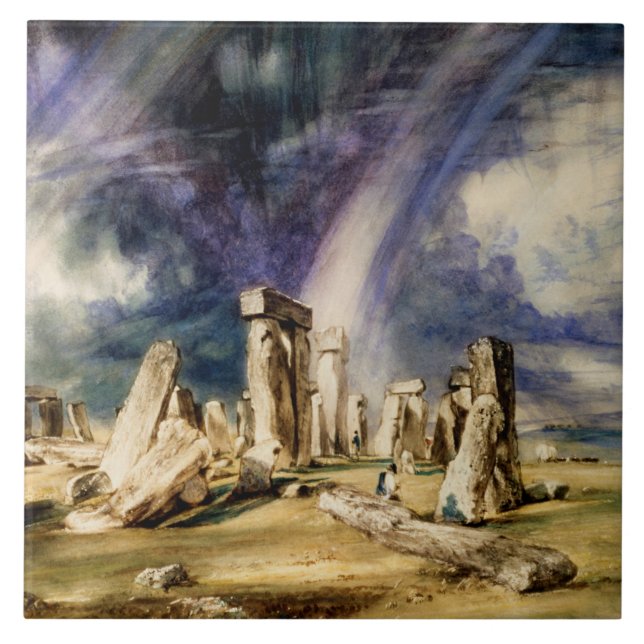 Carreau John Constable - Stonehenge (Devant)