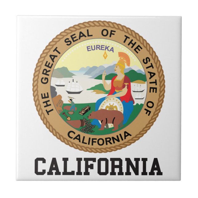 Carreau Joint d'état de la Californie (Devant)