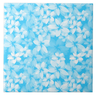 Carreau Joli Aqua Floral