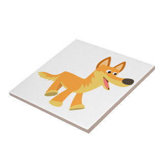 Carreau Joli Dingo Caricature