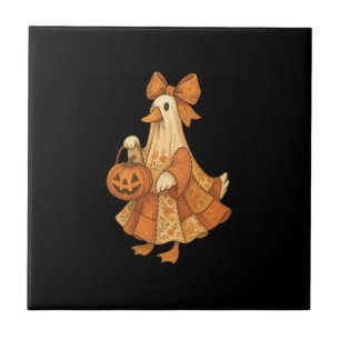 Carreau Joli patchwork de canard Halloween Party