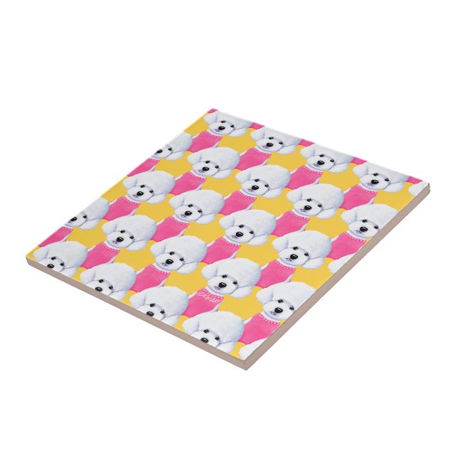 Carreau Joli Petit Poodle (Côté)