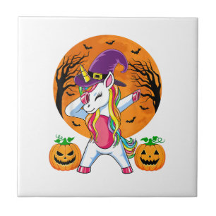 Carreau Joli T-shirt Halloween Filles Femmes Sorcière Lico