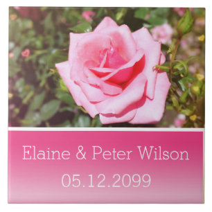 Carreau Jolie rose rose rose mariage anniversaire
