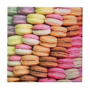 Carreau Jolis macarons colorés originaux