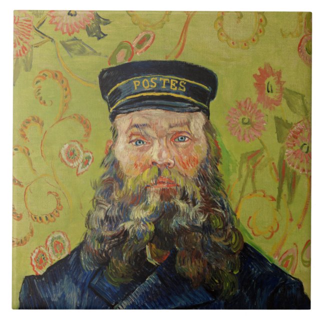 Carreau Joseph-Étienne Roulin (par Vincent van Gogh) (Devant)