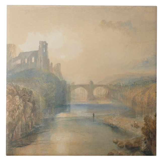 Carreau Joseph Mallord William Turner - Château de Barnard (Devant)
