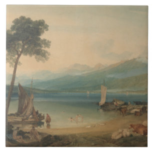 Carreau Joseph Mallord William Turner - Lac Léman