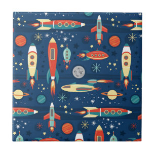 Carreau Jouet vintage Rocket