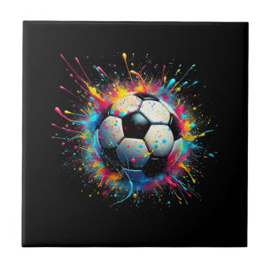 Carreau Joueur De Football cool Sport Pour Garçons Hommes 