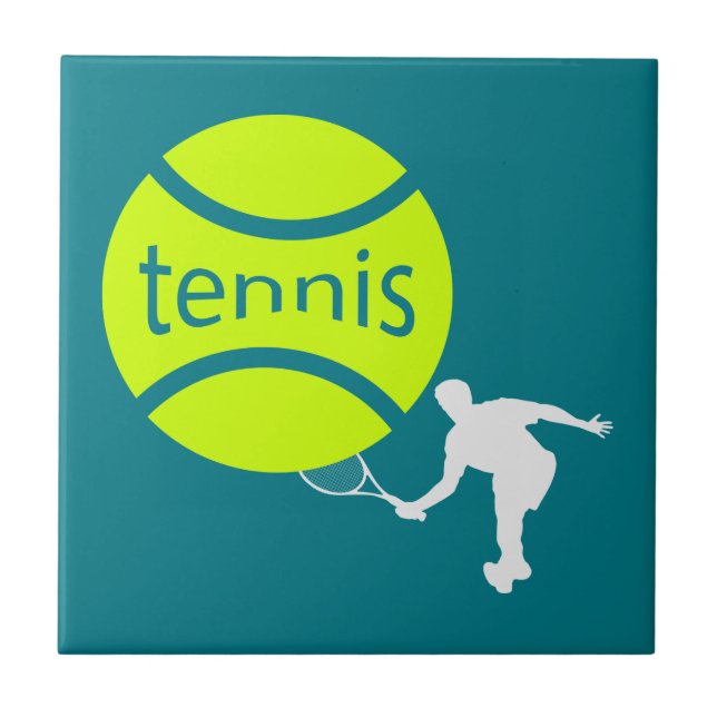Carreau Joueur de tennis (Devant)