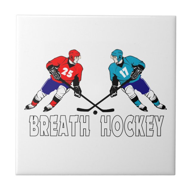 Carreau Joueurs de hockey (Devant)
