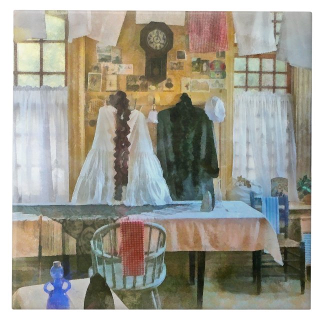 Carreau Jour de lessive (Devant)