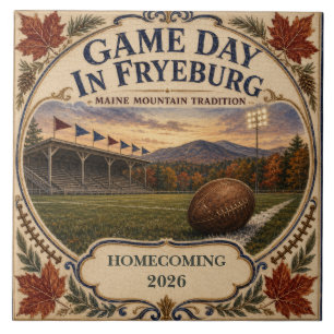 Carreau Jour de match personnalisé à Fryeburg, Maine pour