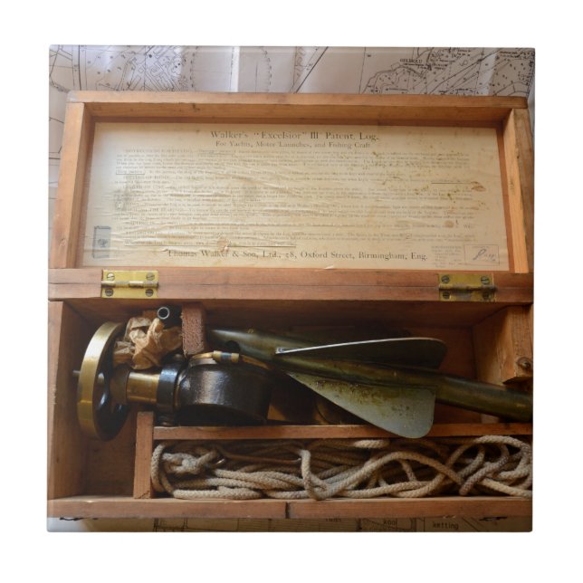 Carreau Journal de bord antique (Devant)