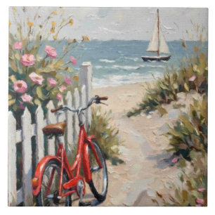 Carreau Journée à la plage